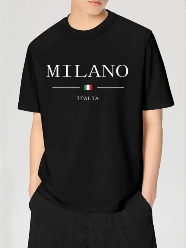 ELYEN — Men's Graphic T-Shirt with Relaxed Street Fit