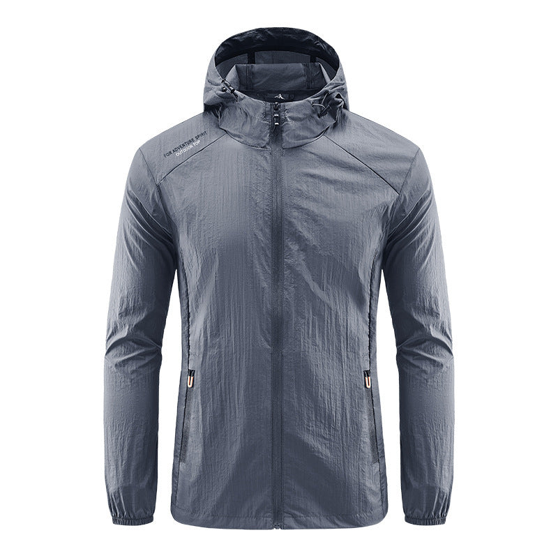 CORAEL — Men's Lightweight Hooded UV Windbreaker Jacket