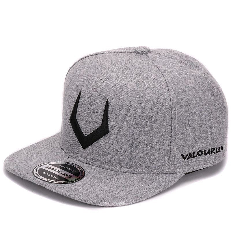 ZANEON — Cotton Snapback Cap with Embroidered Logo