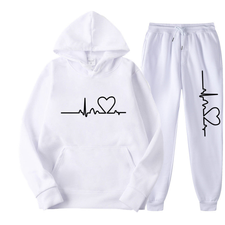 ORORA — Women's Hoodie and Jogger Tracksuit Set with Sharp Detail