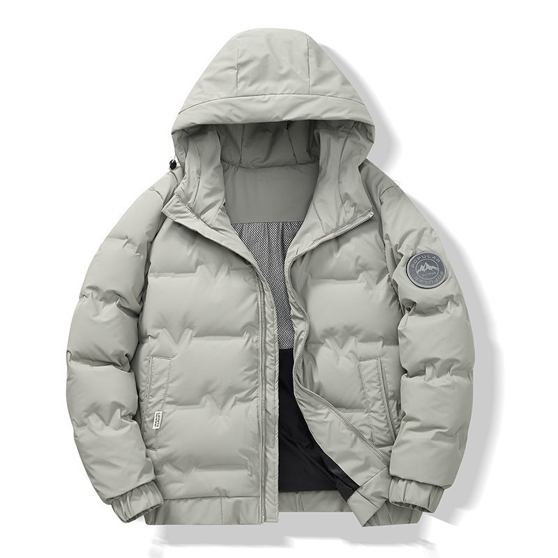 ELYEL — Men's Hooded Puffer Jacket for Everyday Winter Wear