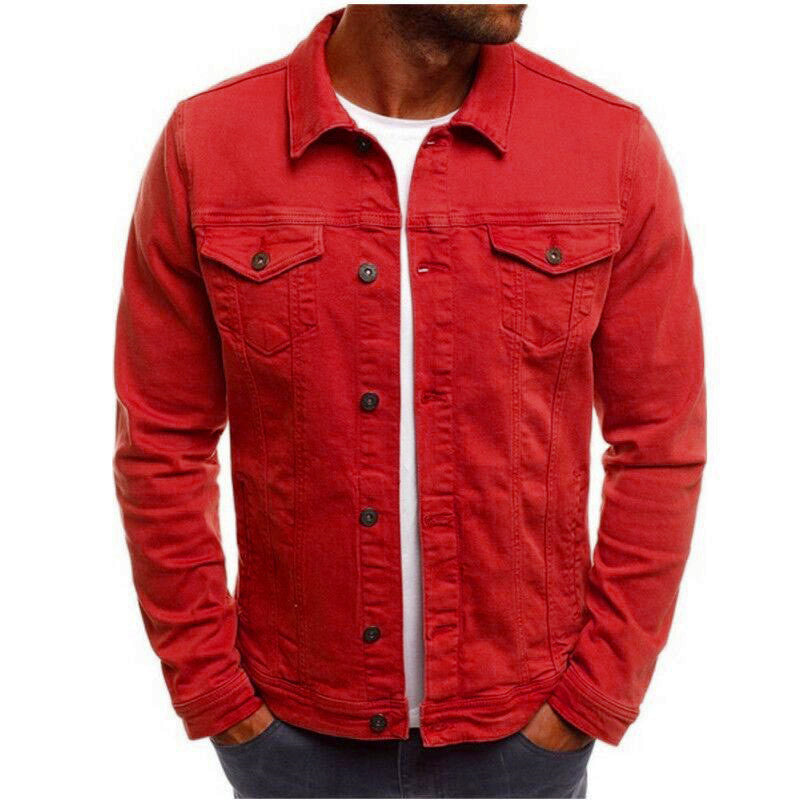 ZEVAEL — Cropped Denim Jacket with Clean Street Detail