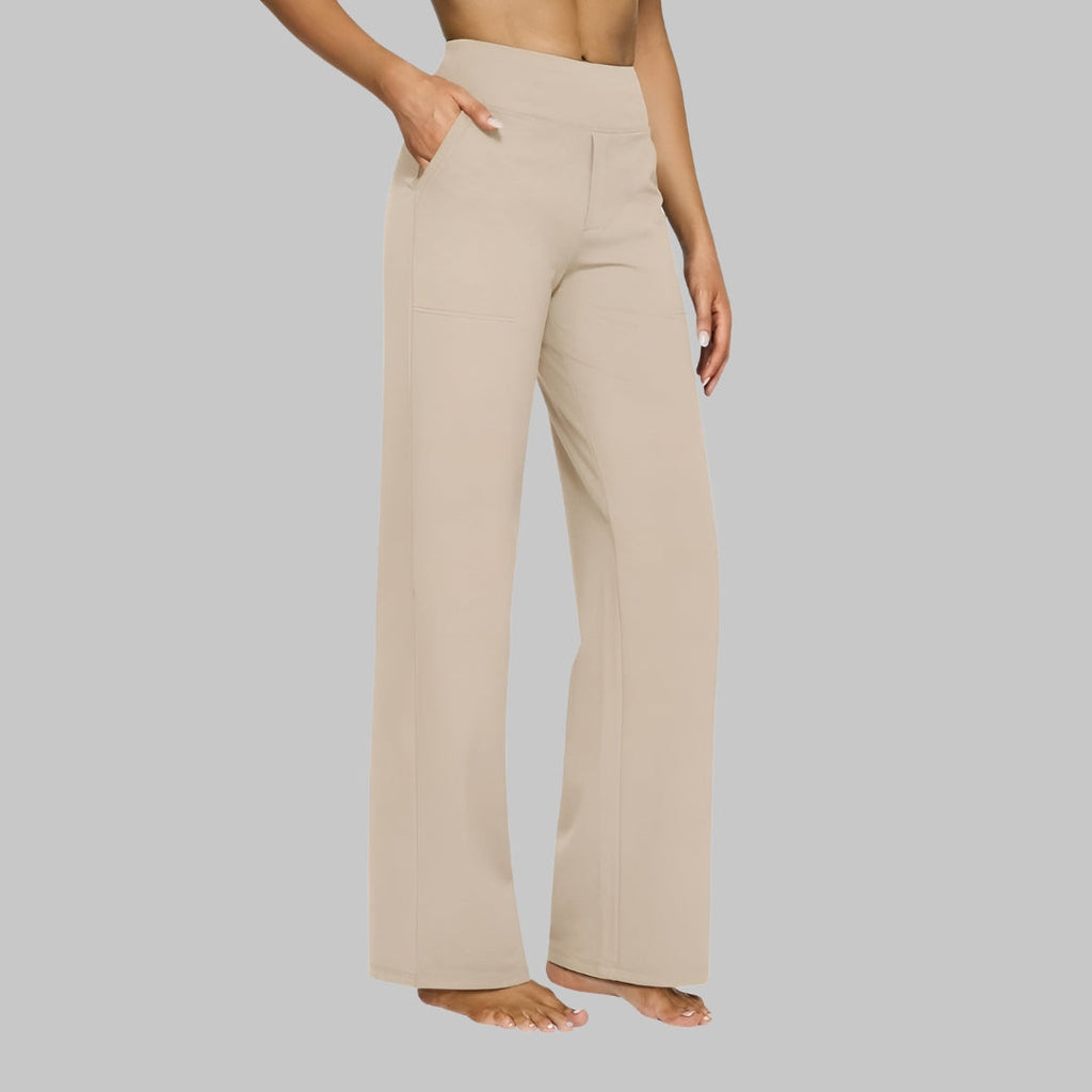 MAVAN — Soft Jersey Wide-Leg Pants with Easy Drape