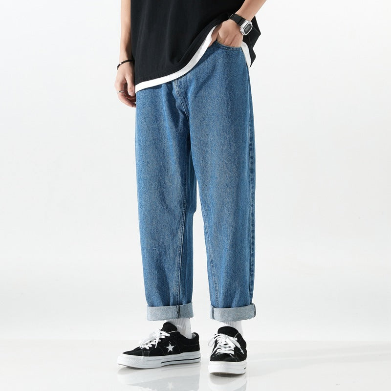 FENOR — Men's Relaxed Straight-Leg Jeans in Vintage Wash