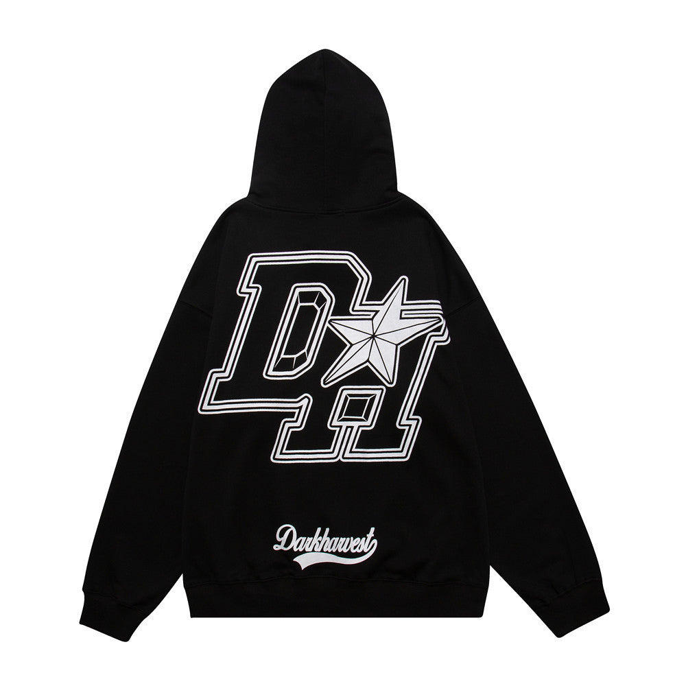 RENA — Men's Graphic Hoodie with Relaxed Street Fit