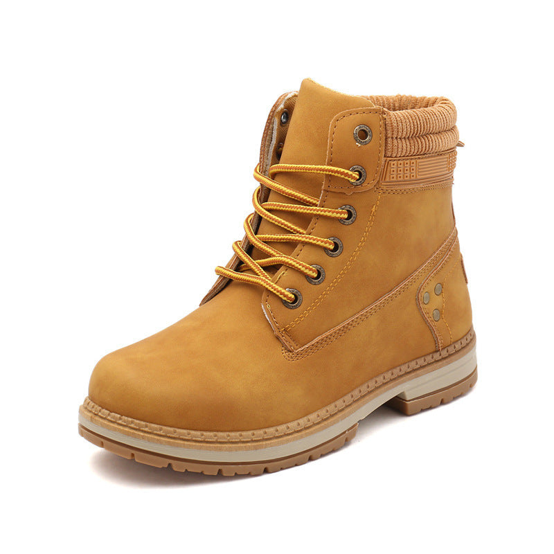 MIRIRA — Retro Leather Boots with Cushioned Comfort