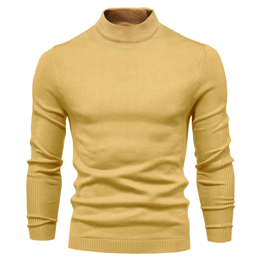 KORIA — Geometric Color-Block Knit Sweater Pullover