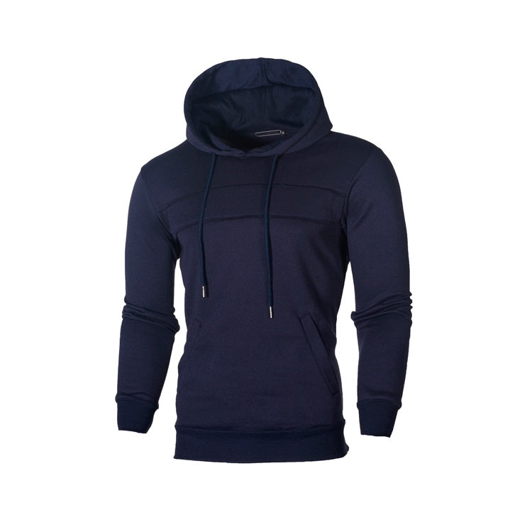 BRONX — Men's Oversized Drawcord Hoodie in Fleece with Sharp Detail