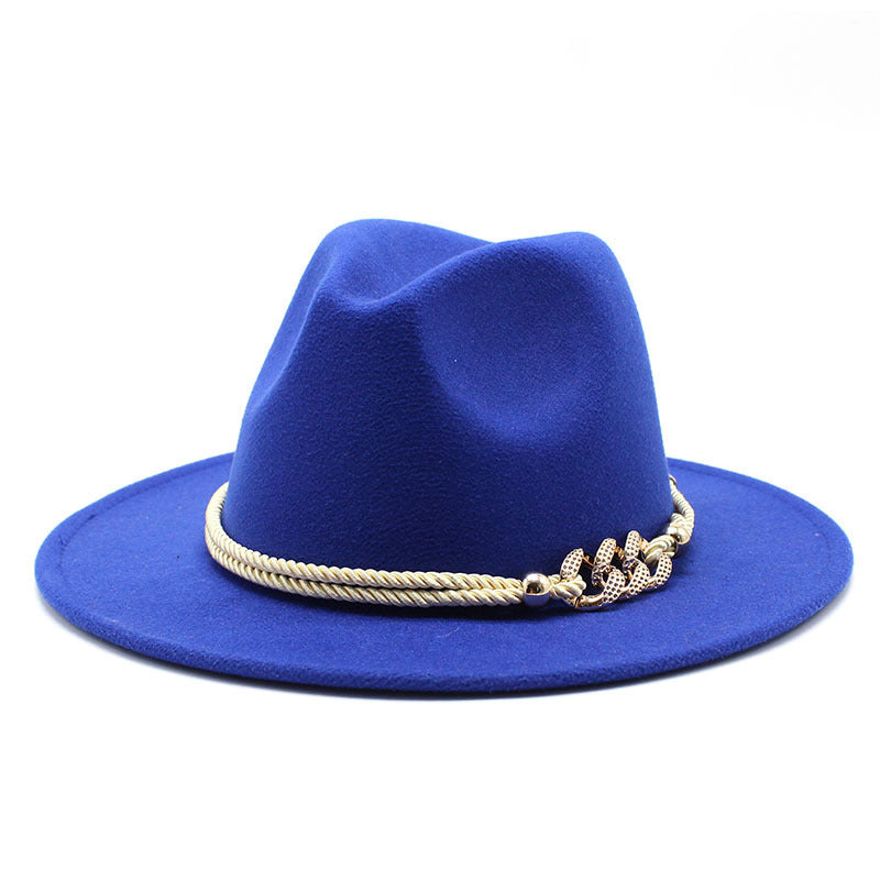 KYRA — Vintage Fedora Hat with Elevated AURA Finish