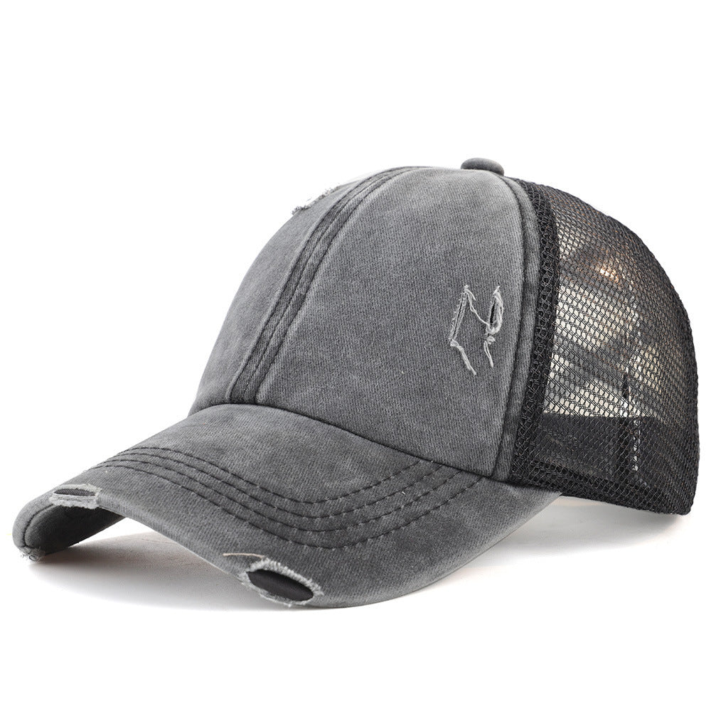 TAVOR — Washed Cotton Baseball Cap with Adjustable Fit