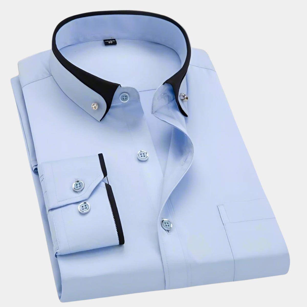 MIRION — Button-Up Shirt with Clean Daily Finish and Fit