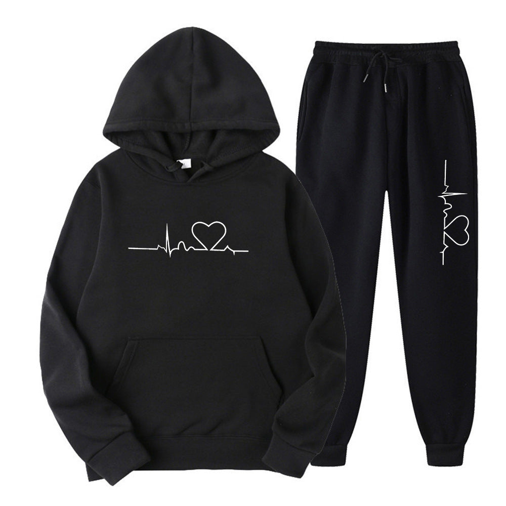 ORORA — Women's Hoodie and Jogger Tracksuit Set with Sharp Detail