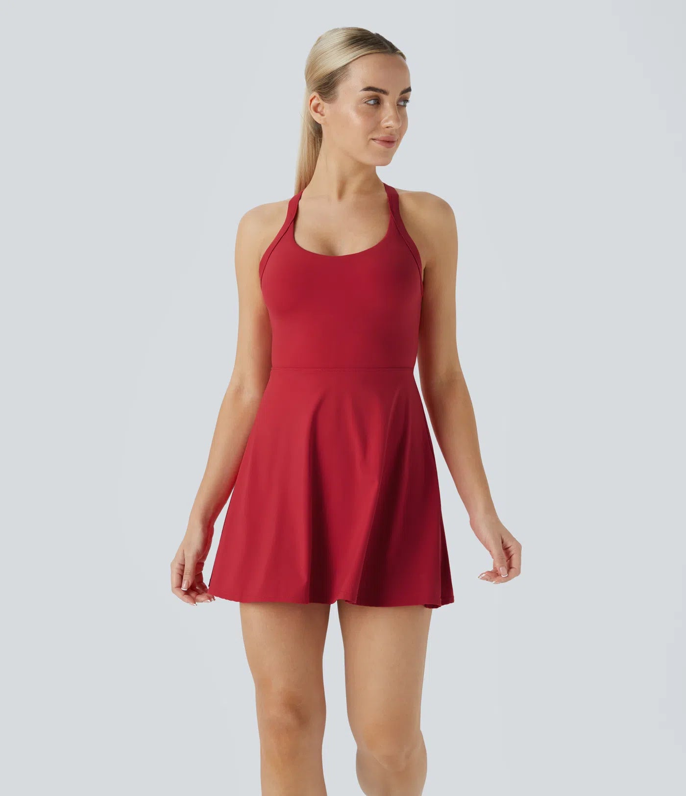 RAEINN — Women's Elegant Dress with Clean AURA Drape