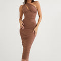 LYREN — One-Shoulder Cutout Maxi Dress for Summer Nights
