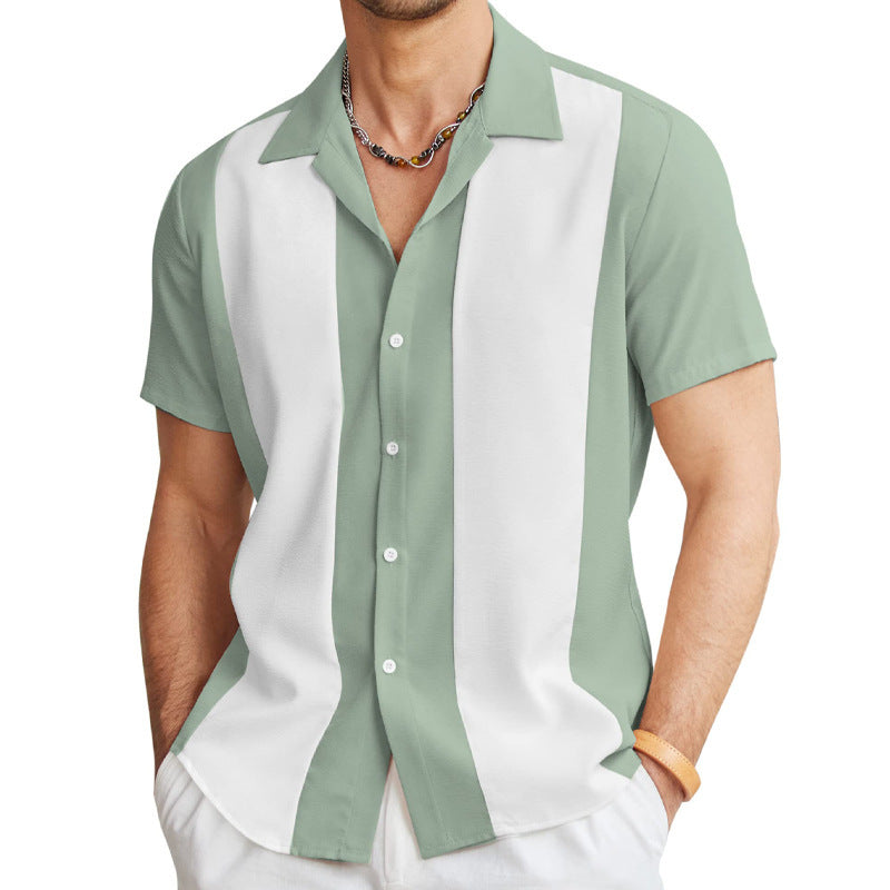 RENRIS — Men's Printed Vacation Shirt with Relaxed Fit
