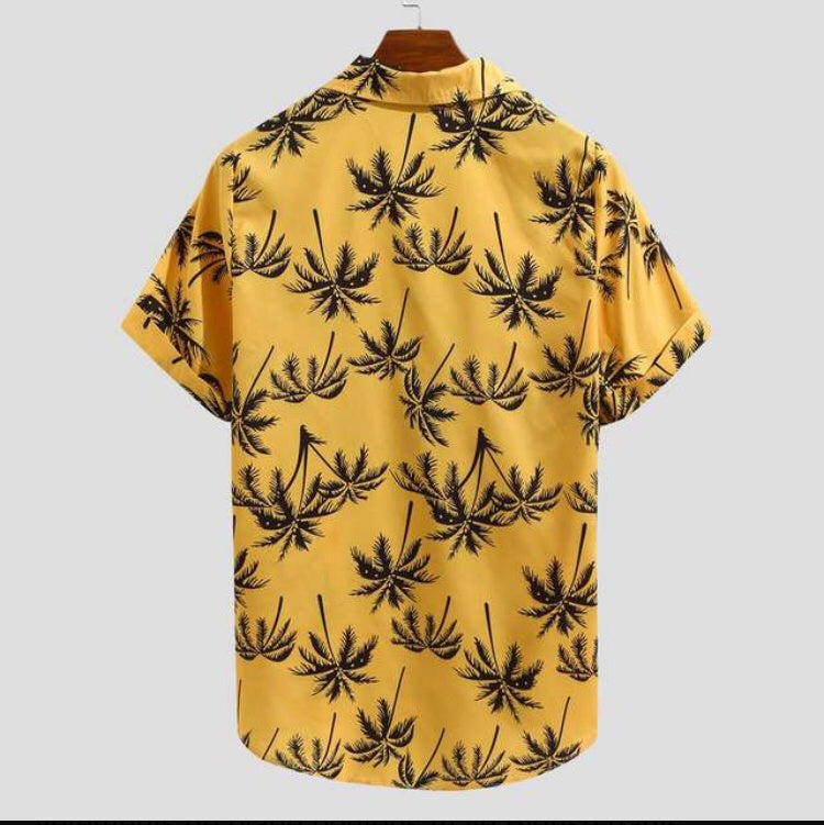 ORAN — Men's Printed Vacation Shirt with Relaxed Fit