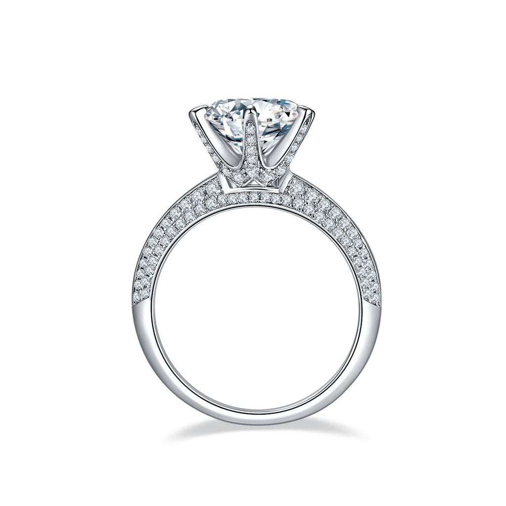 NEXOR — 3 Carat Moissanite Ring in Solid 925 Silver