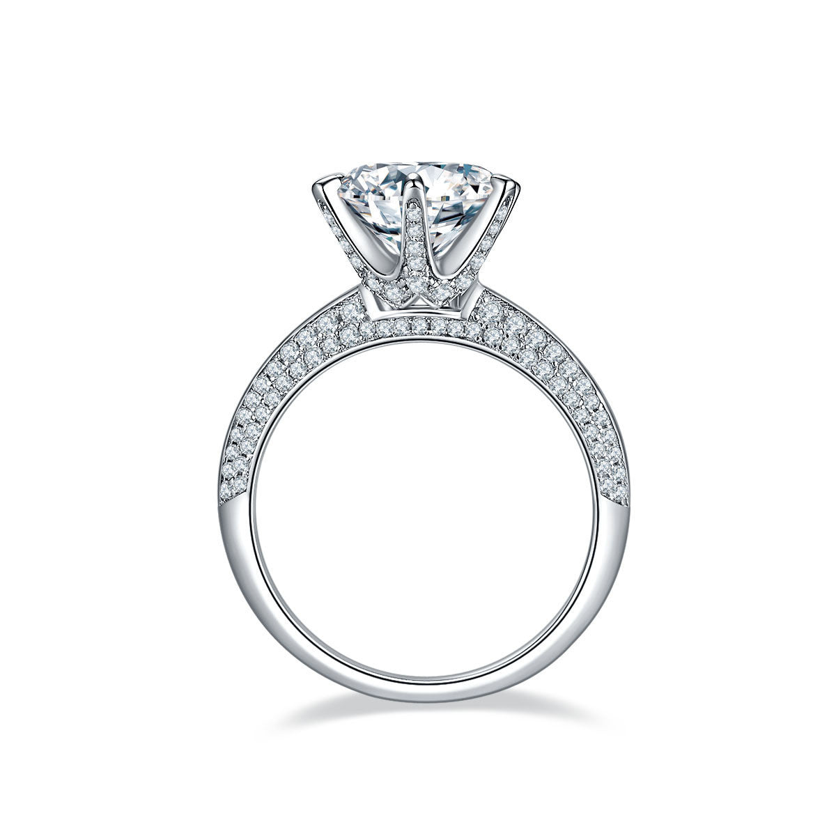 NEXOR — 3 Carat Moissanite Ring in Solid 925 Silver