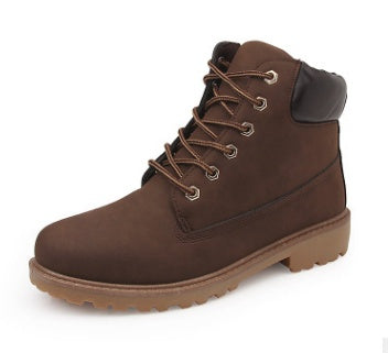 LORIO — Men's Rugged Lace-Up Durable Leather Work Boots