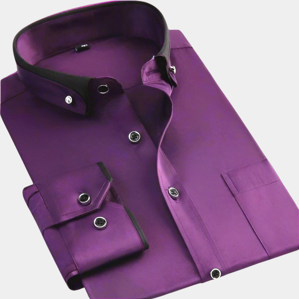 MIRION — Button-Up Shirt with Clean Daily Finish and Fit