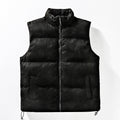 COVIA — Quilted Stand Collar Puffer Vest for Daily Wear