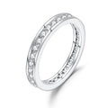 SORIRA — Full Eternity Moissanite Ring in 925 Silver