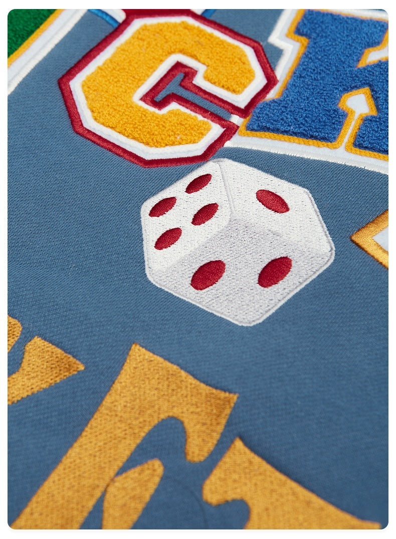 VANIS — Retro Varsity Jacket with Statement Patches