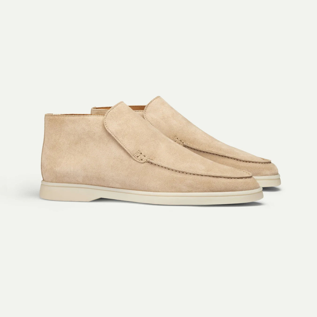 JAXDEN — Italian Suede Loafers for Men in Soft Finish