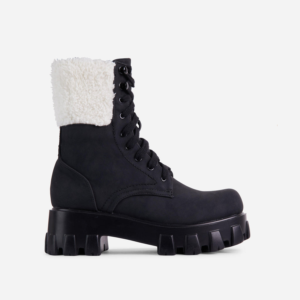 ELYAEL — Lace-Up Winter Boots with Warm Lining for Cold Days
