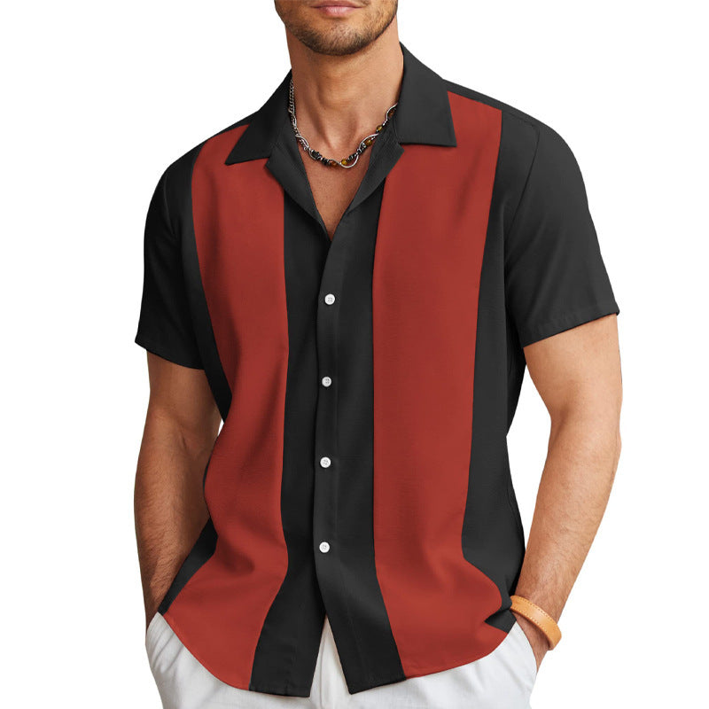 RENRIS — Men's Printed Vacation Shirt with Relaxed Fit