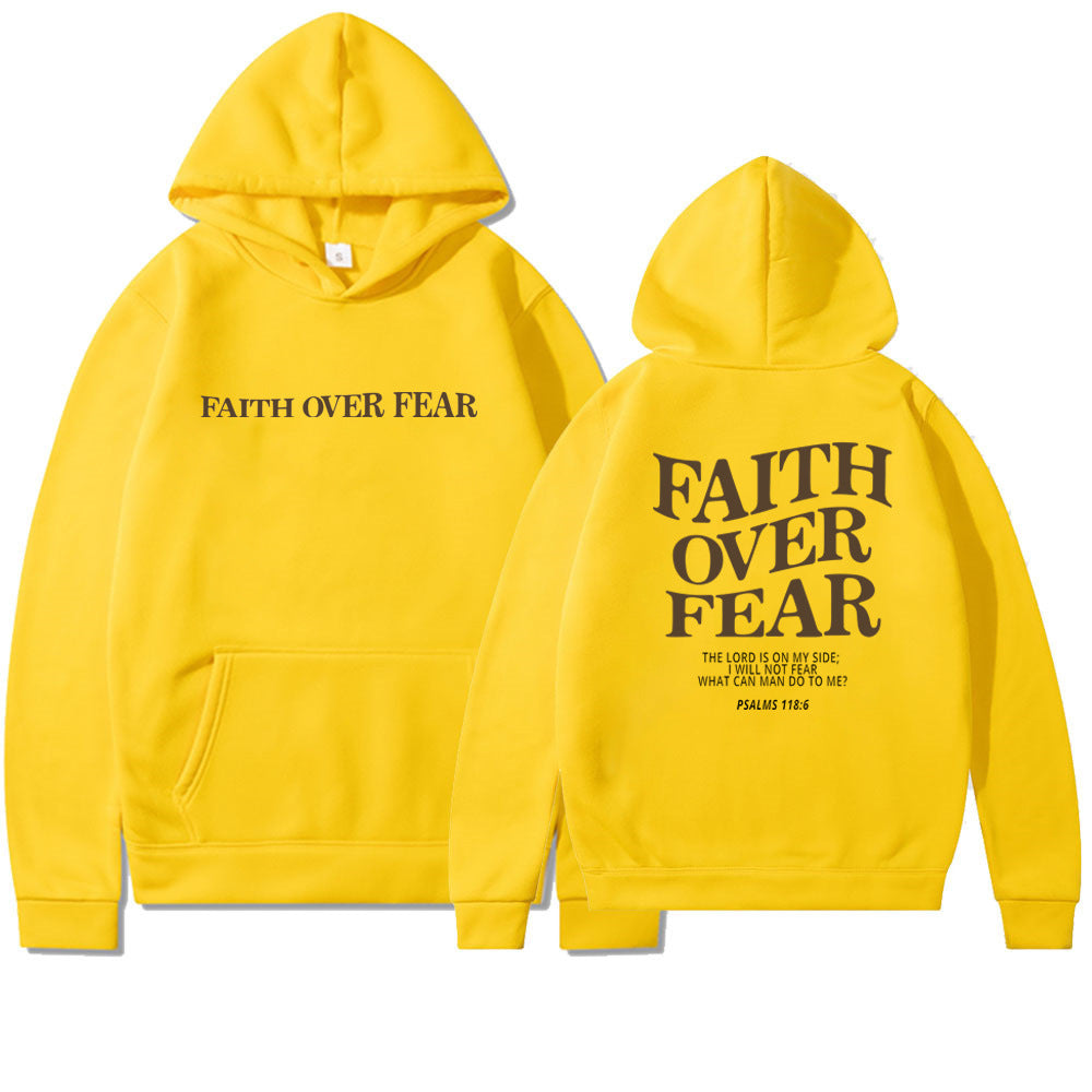 IONRA — Faith Graphic Hoodie with Relaxed Street Fit