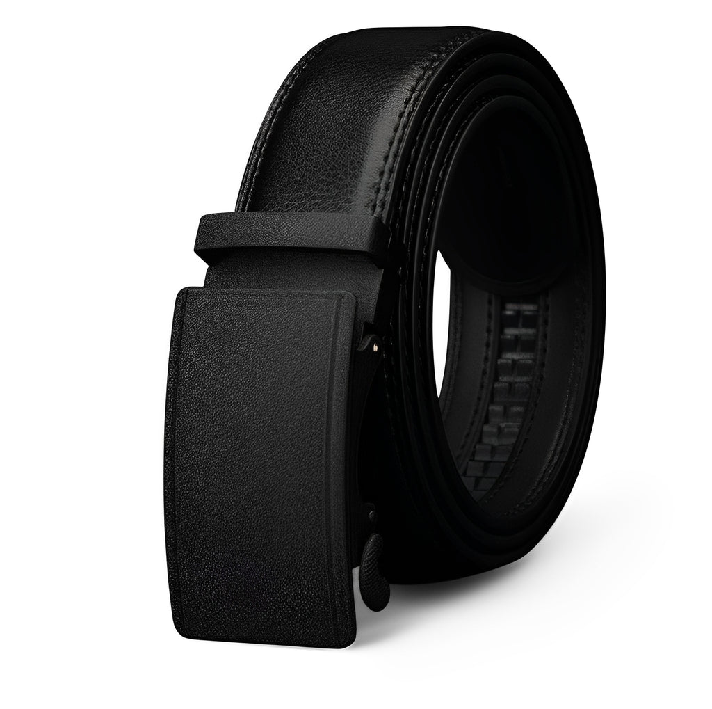 CELAN — Men's Cowhide Ratchet Belt with Clean Buckle