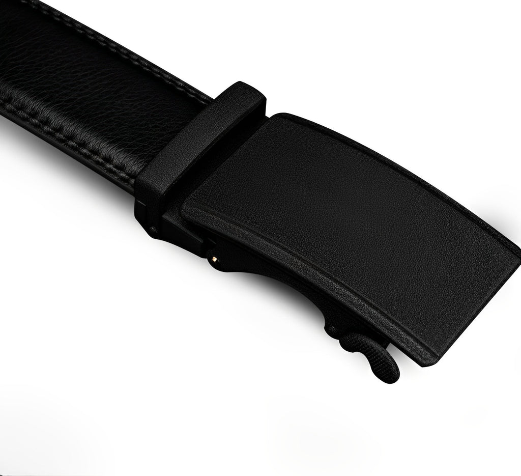 CELAN — Men's Cowhide Ratchet Belt with Clean Buckle