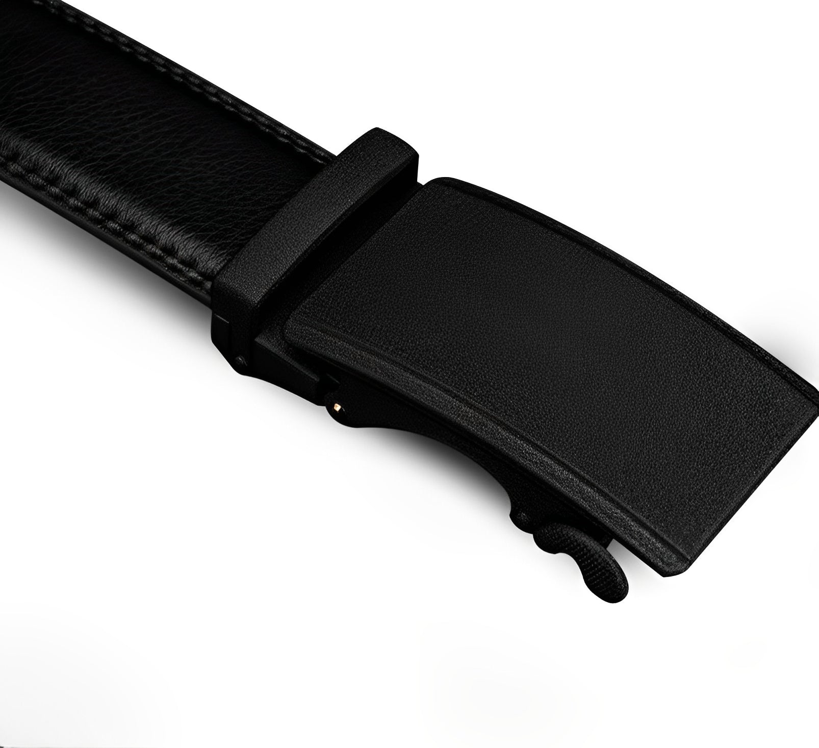 CELAN — Men's Cowhide Ratchet Belt with Clean Buckle