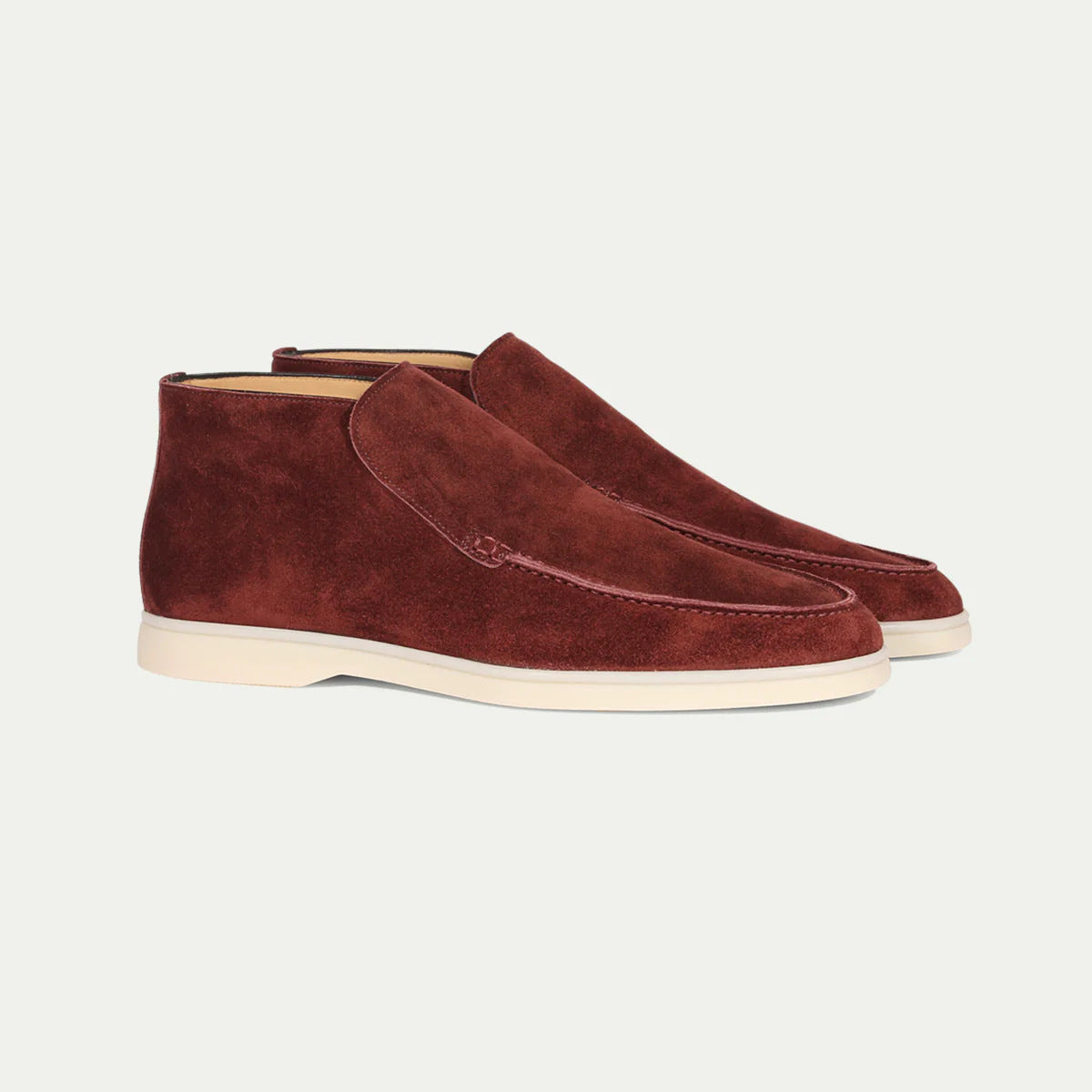 JAXDEN — Italian Suede Loafers for Men in Soft Finish