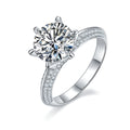 NEXOR — 3 Carat Moissanite Ring in Solid 925 Silver