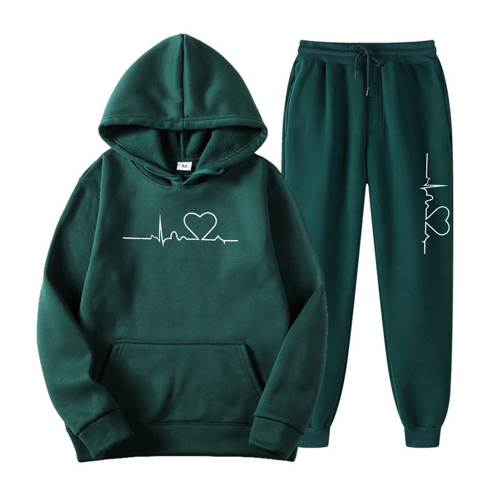ORORA — Women's Hoodie and Jogger Tracksuit Set with Sharp Detail