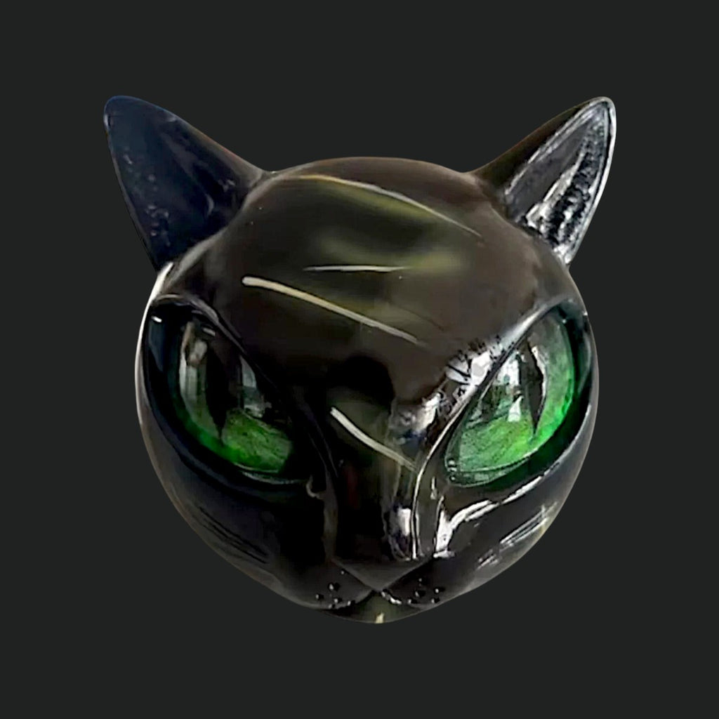 ZANVEN — Black Cat Sculpture Decor with Matte Finish