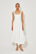 AERE — Women's Elegant Dress with Clean AURA Drape