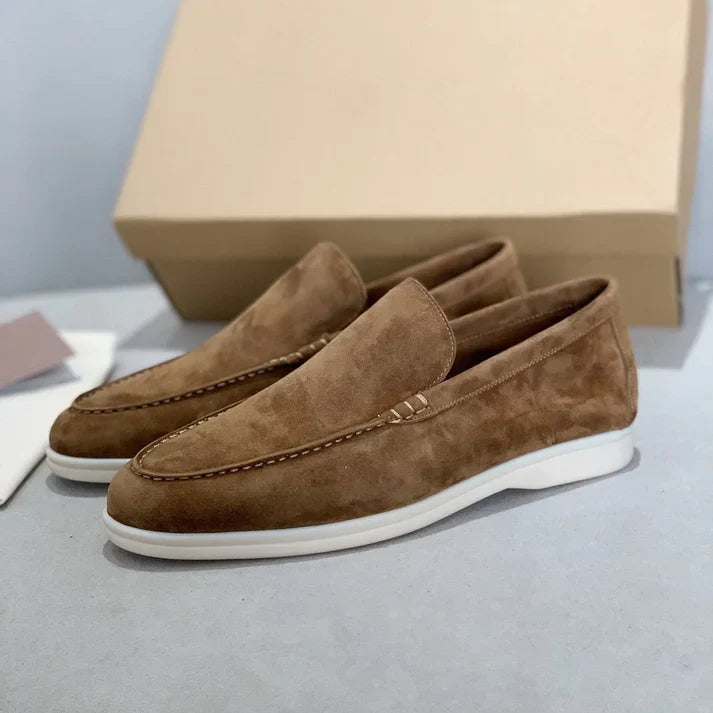 COROR — Men's Suede Loafers with Soft Italian Finish