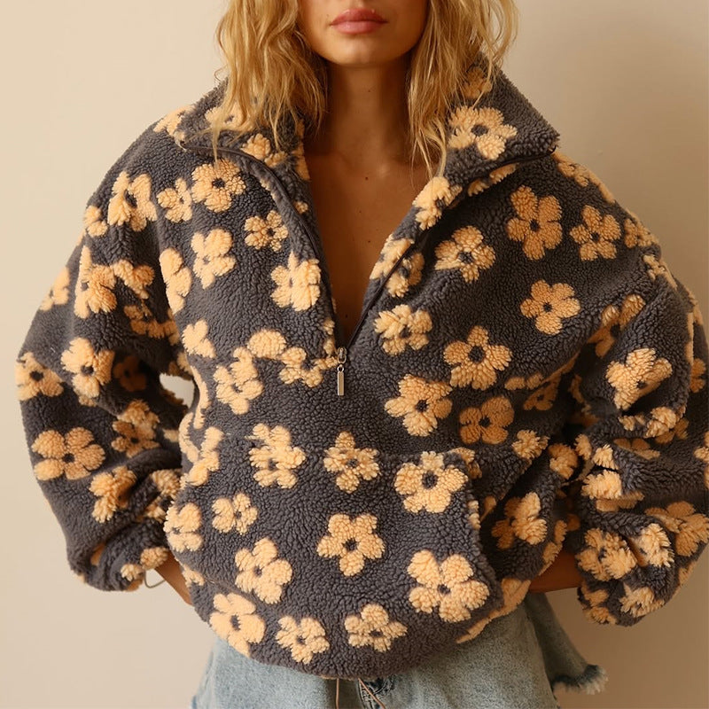 MORION — Bohemian Fleece Sweater for Cozy Days for Polished Warmth