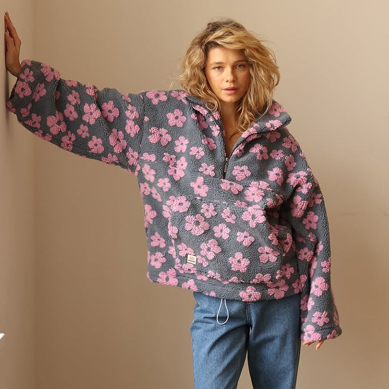 MORION — Bohemian Fleece Sweater for Cozy Days for Polished Warmth