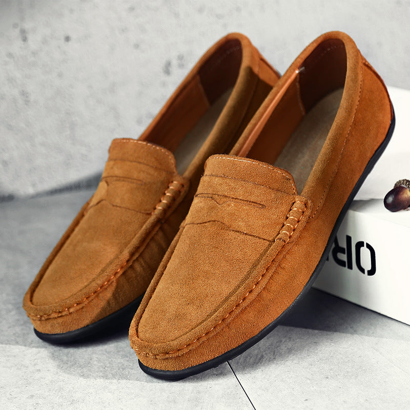 LORAR — Men's Suede Loafers with Soft Italian Finish