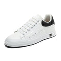 NOVEON — Men's White Low-Top Casual Street Sneakers