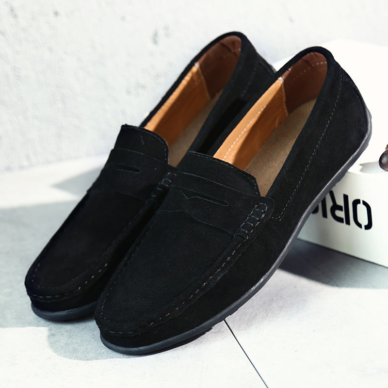 LORAR — Men's Suede Loafers with Soft Italian Finish