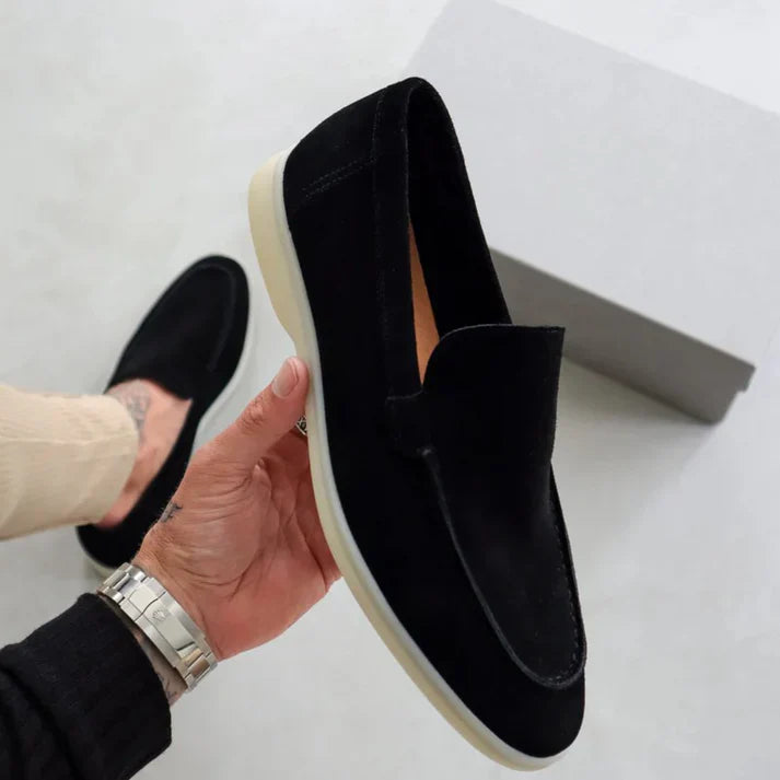 VALAR — Men's Suede Loafers with Soft Italian Finish