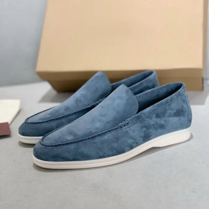 COROR — Men's Suede Loafers with Soft Italian Finish