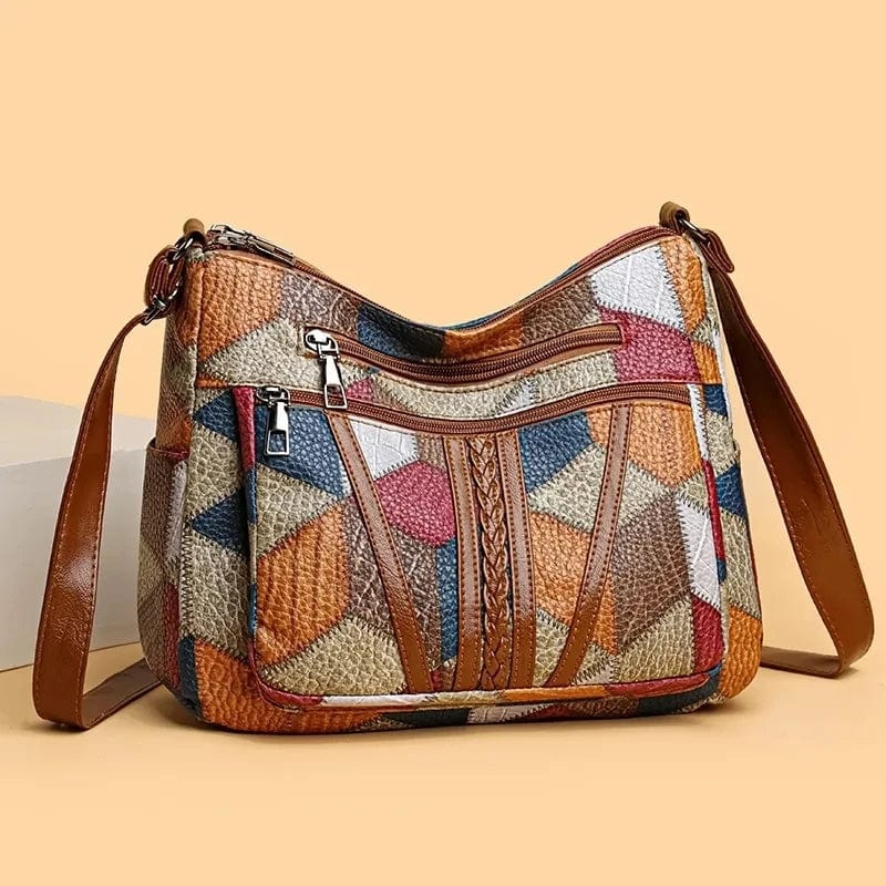 ZANAN — Structured Leather Handbag with Clean Finish