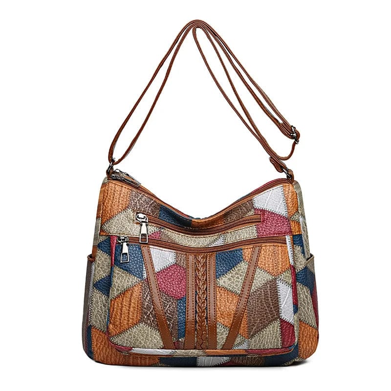ZANAN — Structured Leather Handbag with Clean Finish