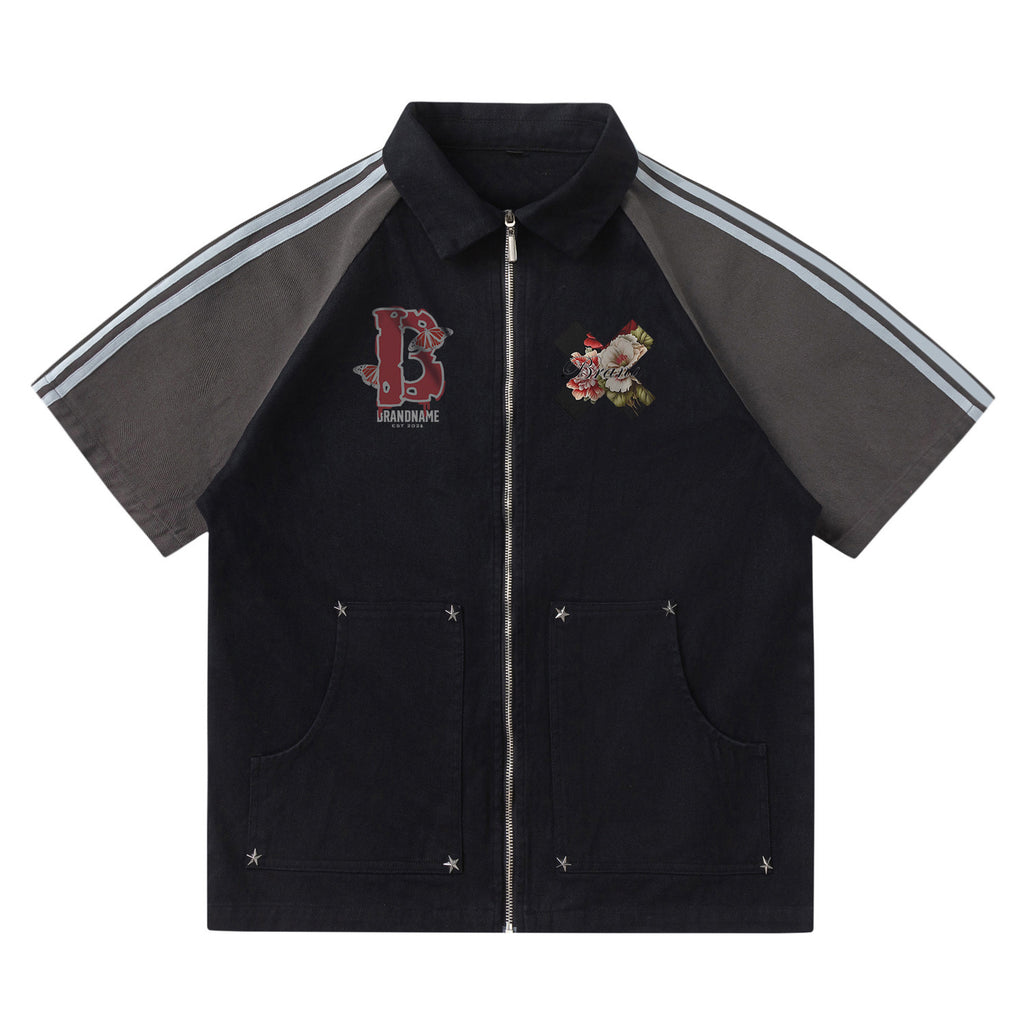 DAXVEN — Men's Printed Vacation Shirt with Relaxed Fit